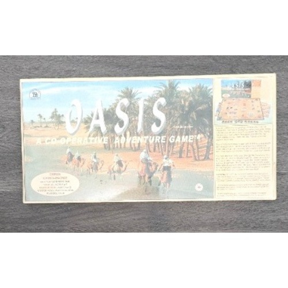 Oasis A Co-operative Adventure Board Game Family Pastimes 1999 New Sealed